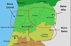 Beiras-map