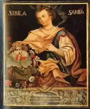 De Samiaanse sibille, een ander schilderij