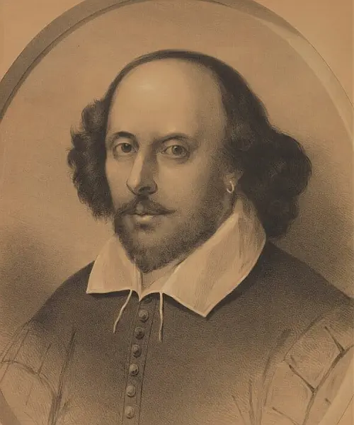 Portret van William Shakespeare